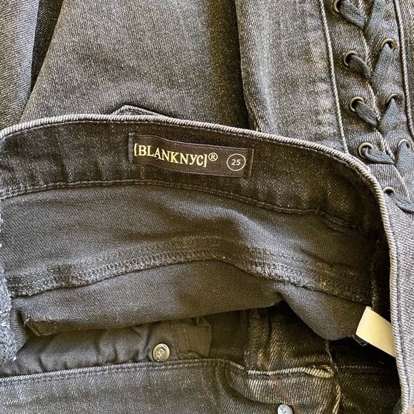 BLANKNYC Lace Up Front Mini Skirt - Picture 7 of 7